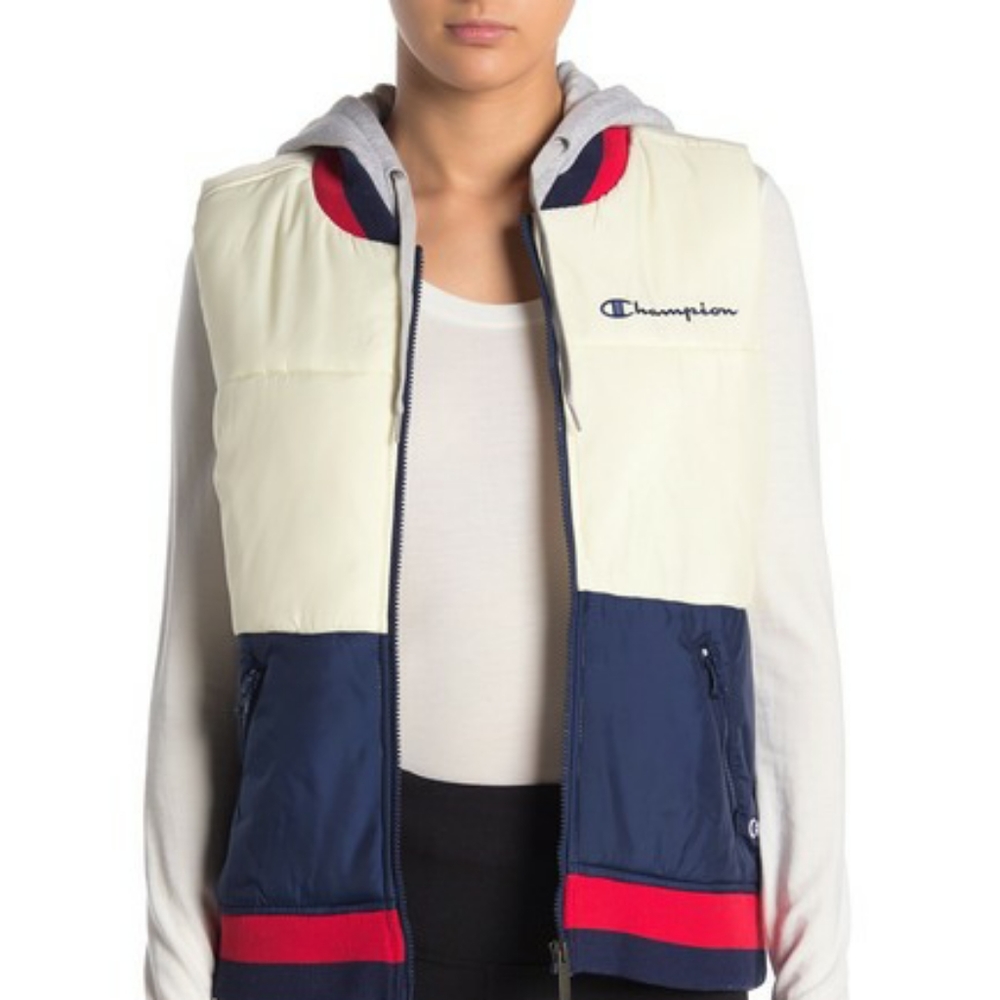 Brand new Champion puff vest size large